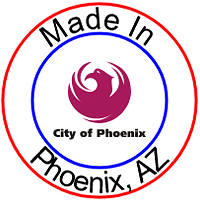 Made in Phoenix, AZ Symbol