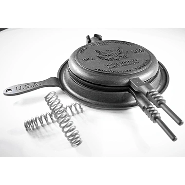 Appalachian Cast Iron Co. Cast Iron Waffle Makers
