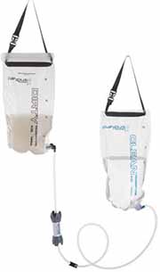 GravityWorks™ filters provide clean water faster than most pump systems, and they make it easier to store, transport and dispense all the water you need. All GravityWorks™ filters meet EPA & NSF guidelines for the removal of Bacteria and Protozoa, including Giardia, Cryptosporidium, E.coli, Salmonella and Cholera.