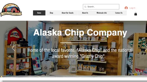 Preview of the Alaska Chip Company website