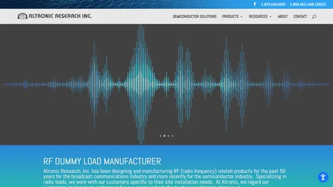Preview of the Altronic Research website