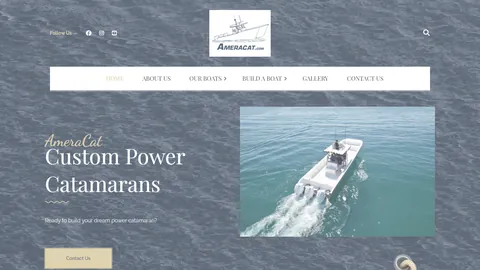 Preview of the AmeraCat website