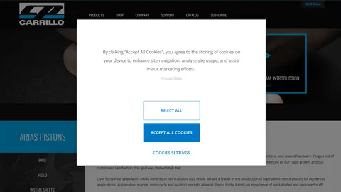 Preview of the CP Carrillo website