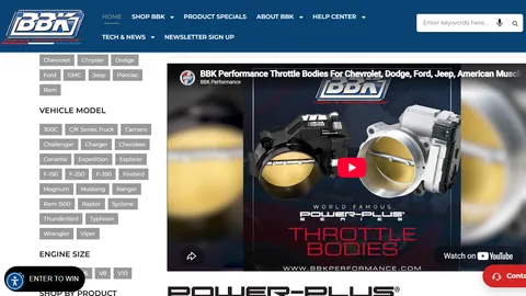 Preview of the BBK Performance website