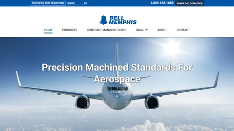 Preview of the Bell-Memphis website