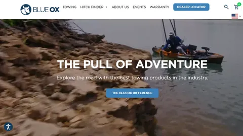 Preview of the Blue Ox website