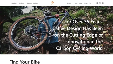 Preview of the Calfee Design website