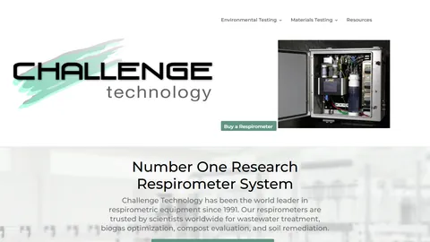 Preview of the Challenge Technology website