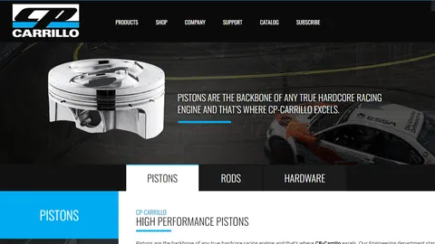 Preview of the CP Carrillo website