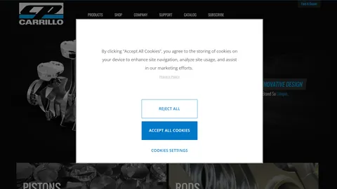 Preview of the CP Carrillo website