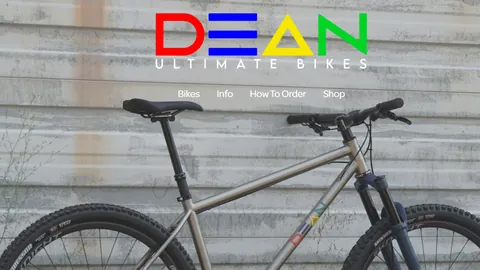 Preview of the Dean Bikes website