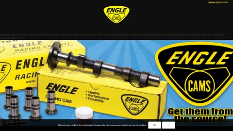 Preview of the Engle Cams website