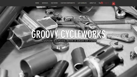 Preview of the Groovy Cycleworks website