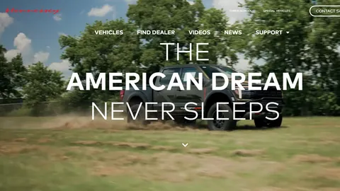 Preview of the Hennessey Performance website
