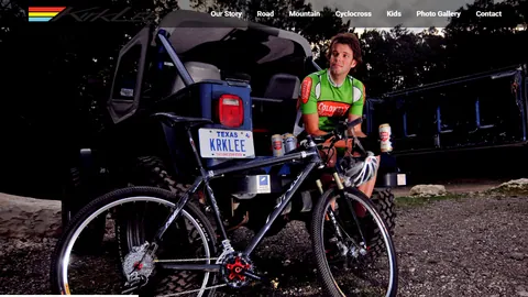 Preview of the KirkLee Bicycles website