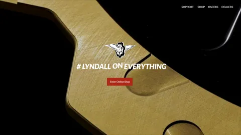 Preview of the Lyndall Brakes website