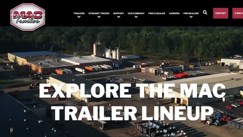 Preview of the MAC Trailer website