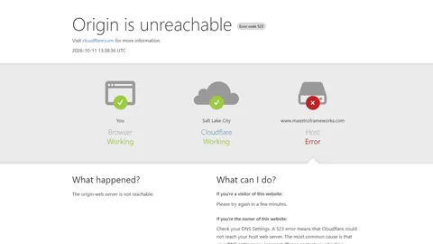 Preview of the Maestro Frameworks website