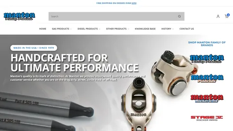Preview of the Manton website