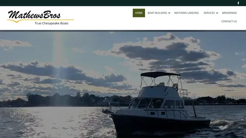 Preview of the Mathews Brothers website