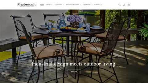 Preview of the Meadowcraft website