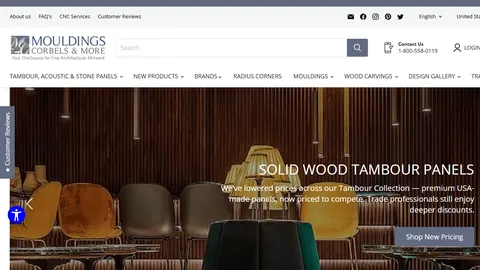 Preview of the White River Hardwoods website