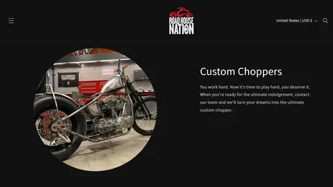 Preview of the Orange County Choppers website