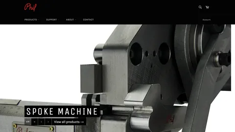 Preview of the Phil Wood & Co. website