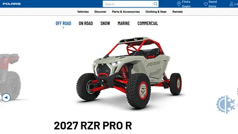 Preview of the Polaris website