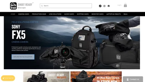 Preview of the PortaBrace website