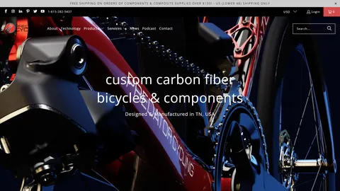 Preview of the Predator Cycling website