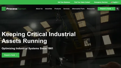 Preview of the ProcessBarron website
