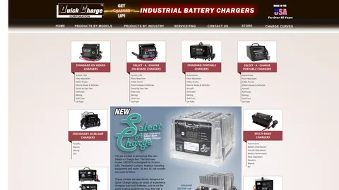 Preview of the Quick Charge website