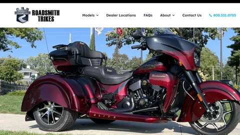 Preview of the Roadsmith Trikes website