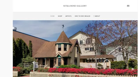 Preview of the Sitka Rose Gallery website