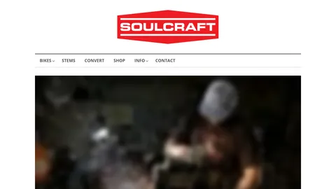 Preview of the Soulcraft website