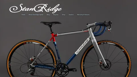 Preview of the Stanridge Speed website