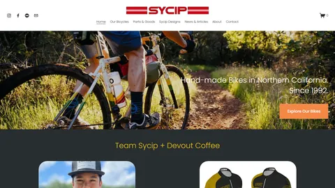 Preview of the SyCip Designs website