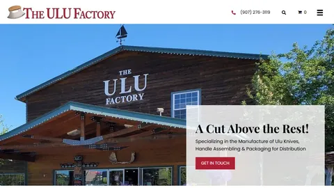 Preview of the The Ulu Factory website