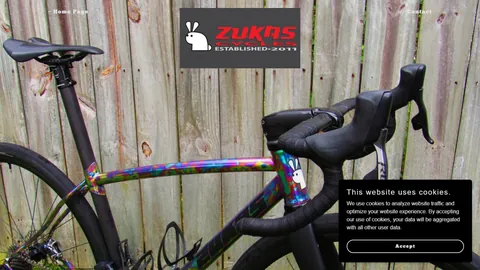 Preview of the Zukas Cycles website