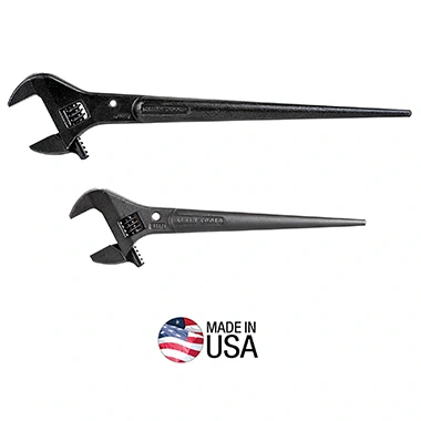 Klein Tool, Adjustable Spud Wrenches.