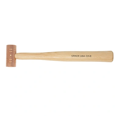 Grace USA, 8 oz Copper Hammer with Hickory handle.