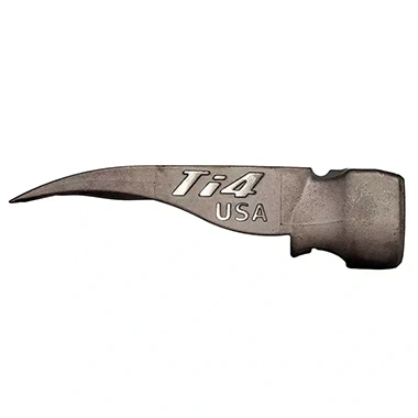 Martinez Tool Hammer Head, Titanium, Precision Finishing: Smooth face for controlled, minimal damage finishing.