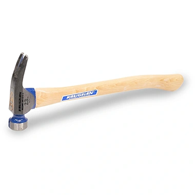 Vaughan Tools, Hammer, Steel, Framing: Smooth Face, Hickory Handle.