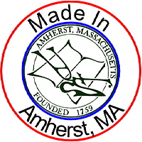 Made in Amherst, MA Symbol