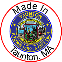 Made in Taunton, MA Symbol