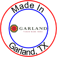 Made in Garland, TX Symbol